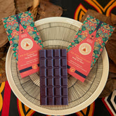 Fire Mountain 70% Dark Chocolate Bar from Cocoa | 8 x 60g | Natural & Vegan