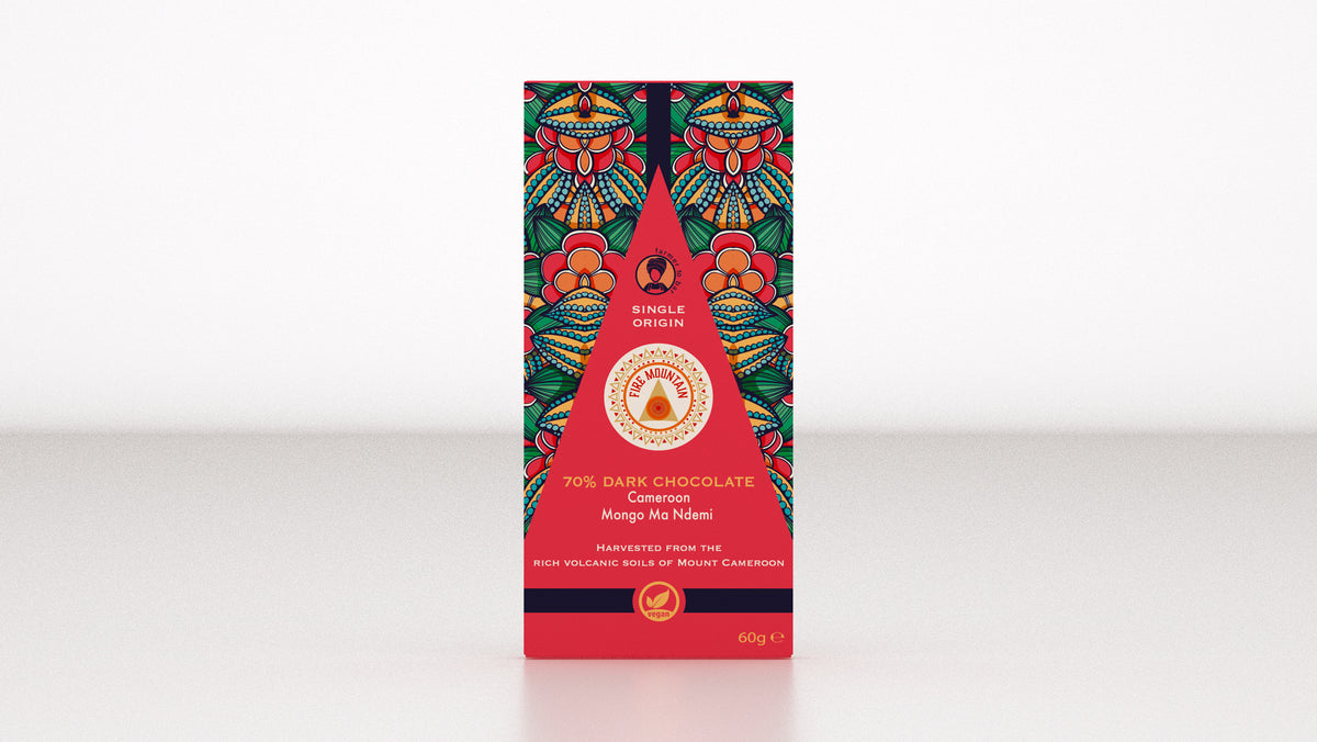 70% Dark Chocolate | Natural & Vegan | Cameroon Single Origin